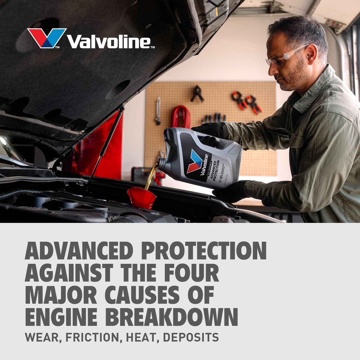 Valvoline Advanced Full Synthetic SAE 0W-20 Motor Oil 1 QT