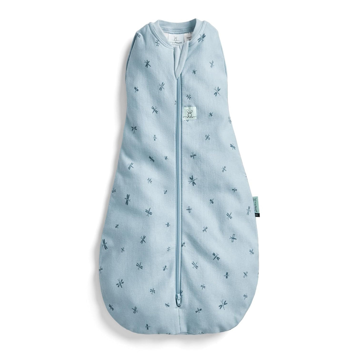 ergoPouch Cocoon Swaddle Sleep Sack, 3-6 Months, 2.5 TOG, Dragonflies