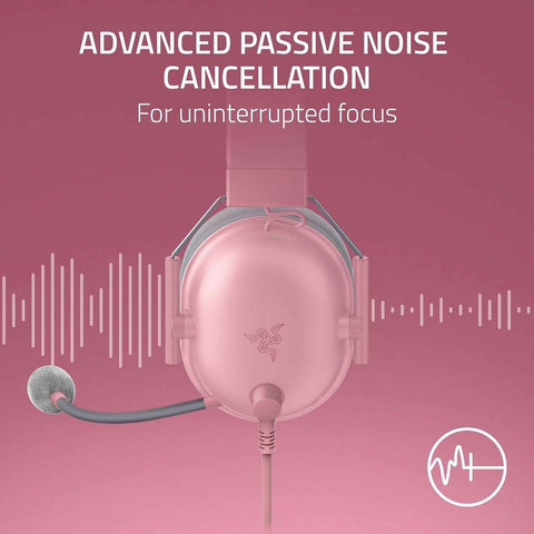 Razer BlackShark V2 X Wired Xbox Gaming Headset, Pink
