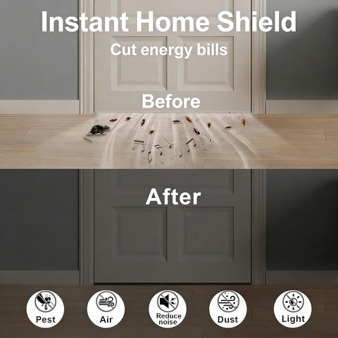 Strong Adhesive Door Seal Weather Stripping for Doors & Windows