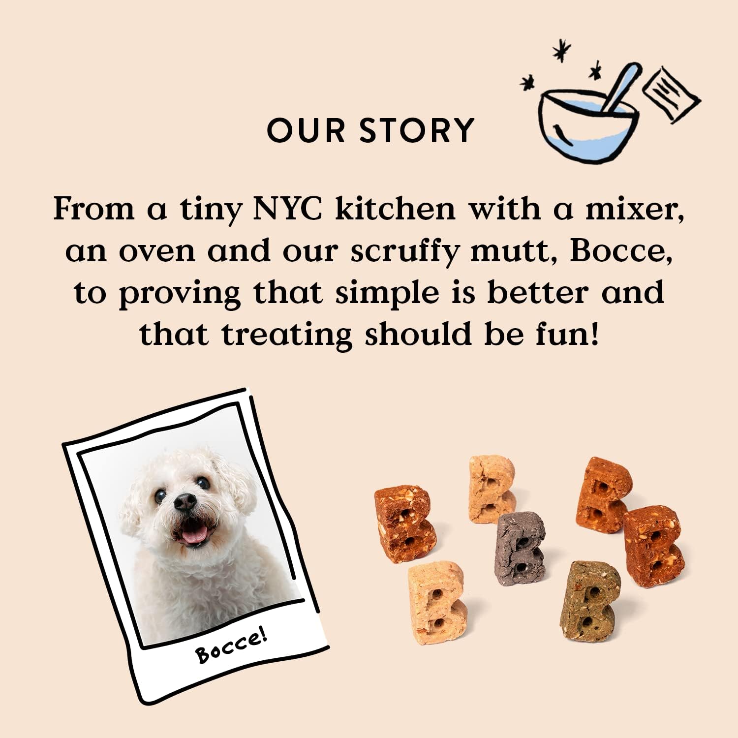 Bocce's Bakery Bac'n Nutty Puppy Training Treats, PB & Bacon Flavor (3 oz)