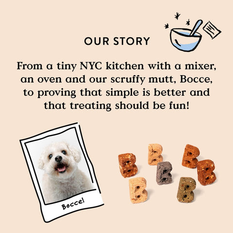 Bocce's Bakery Bac'n Nutty Puppy Training Treats, PB & Bacon Flavor (3 oz)
