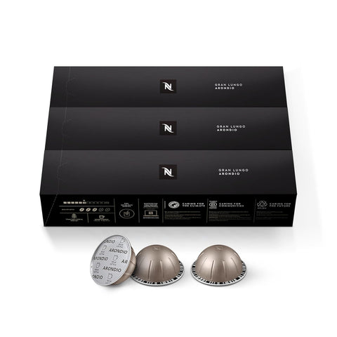 Nespresso Vertuo, Arondio Gran Lungo Americano, 30-Count Coffee Pods