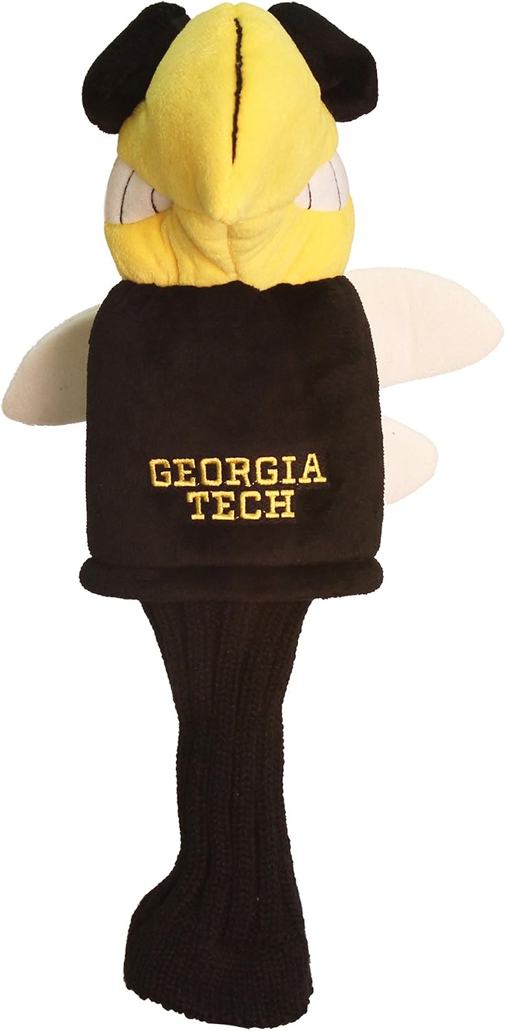 Team Golf NCAA Mascot Head Cover Mascot Golf Club Headcover, Fits most Oversized Drivers, Extra Long Sock for Shaft Protection, Officially Licensed Product