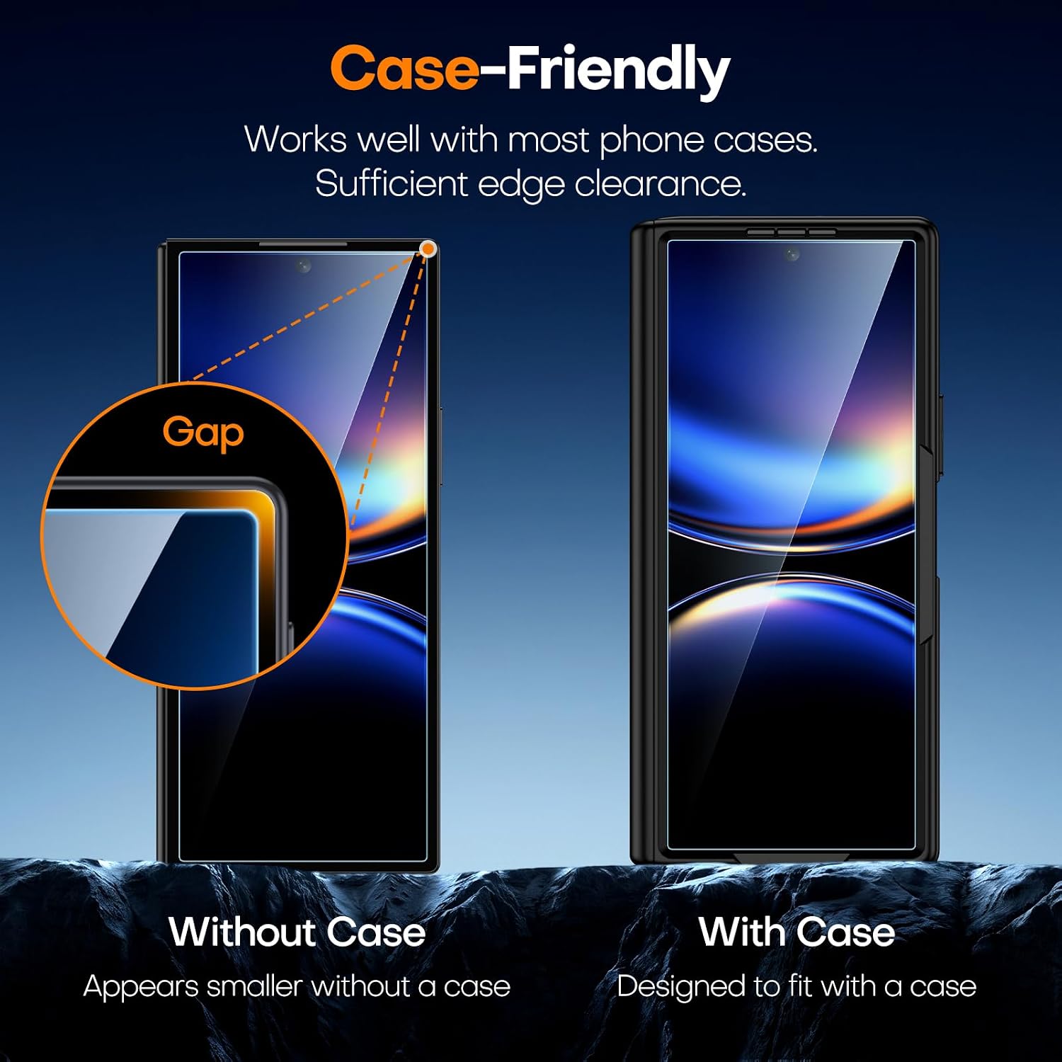 TAURI 2 Pack for Samsung Galaxy Z Fold 8 Ultra Screen Protector