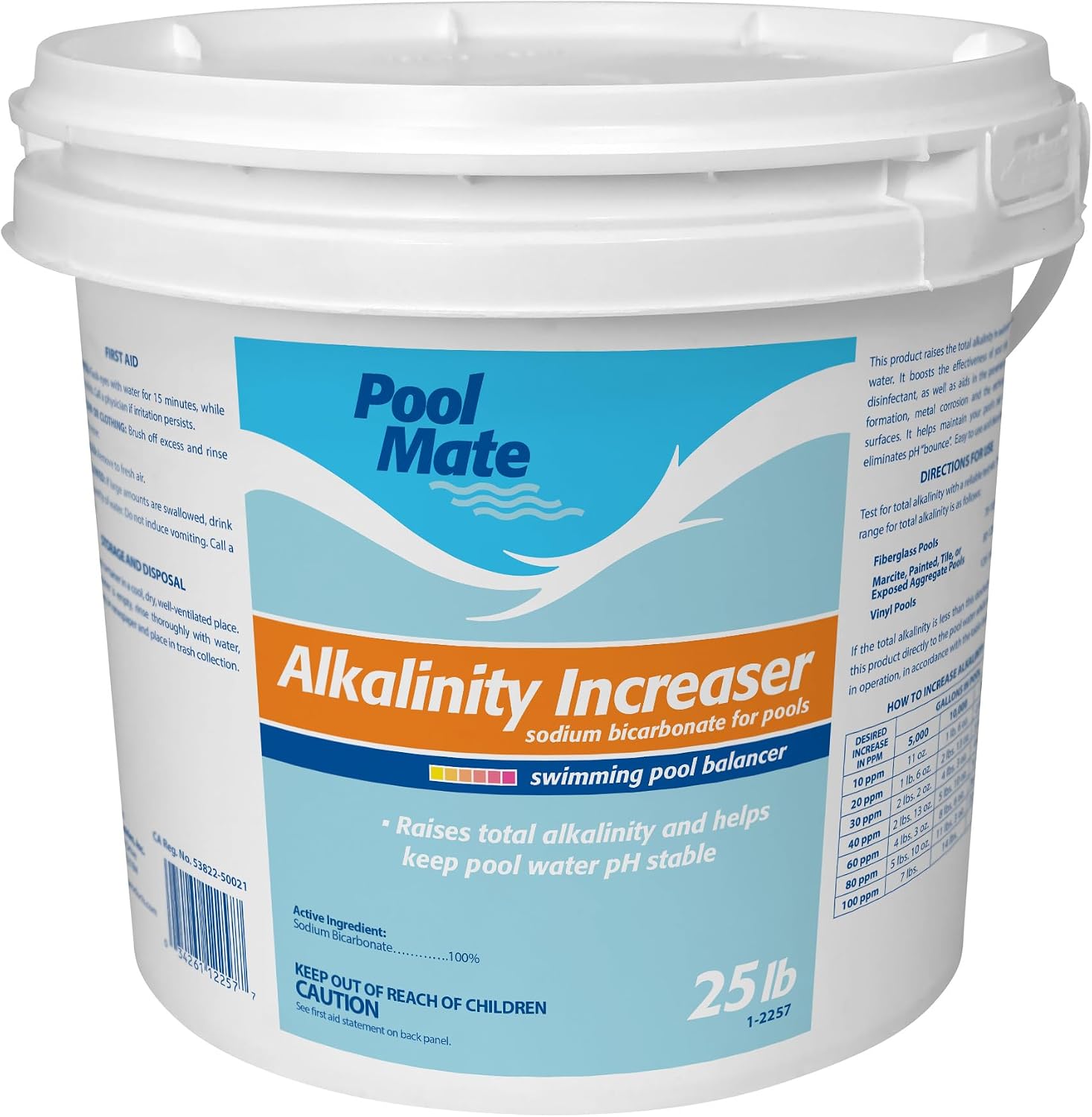 Pool Mate 10-Pounds Premium Alkalinity Increaser for Swimming Pools