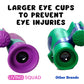 Living Squad Kids Purple Binoculars 8x21 - High-Resolution Optics, Shock-Proof, Ideal for Young Explorers (Children Ages 3-12), Break-Away Neck Strap, for Exploration and Birdwatching