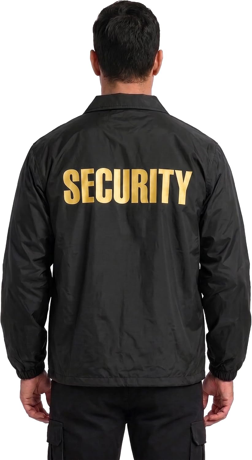 First Class 100% Nylon Windbreaker with Security I.D I
