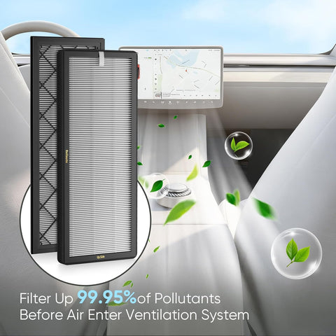 Tesla Model Y Frunk HEPA Air Filter Replacement