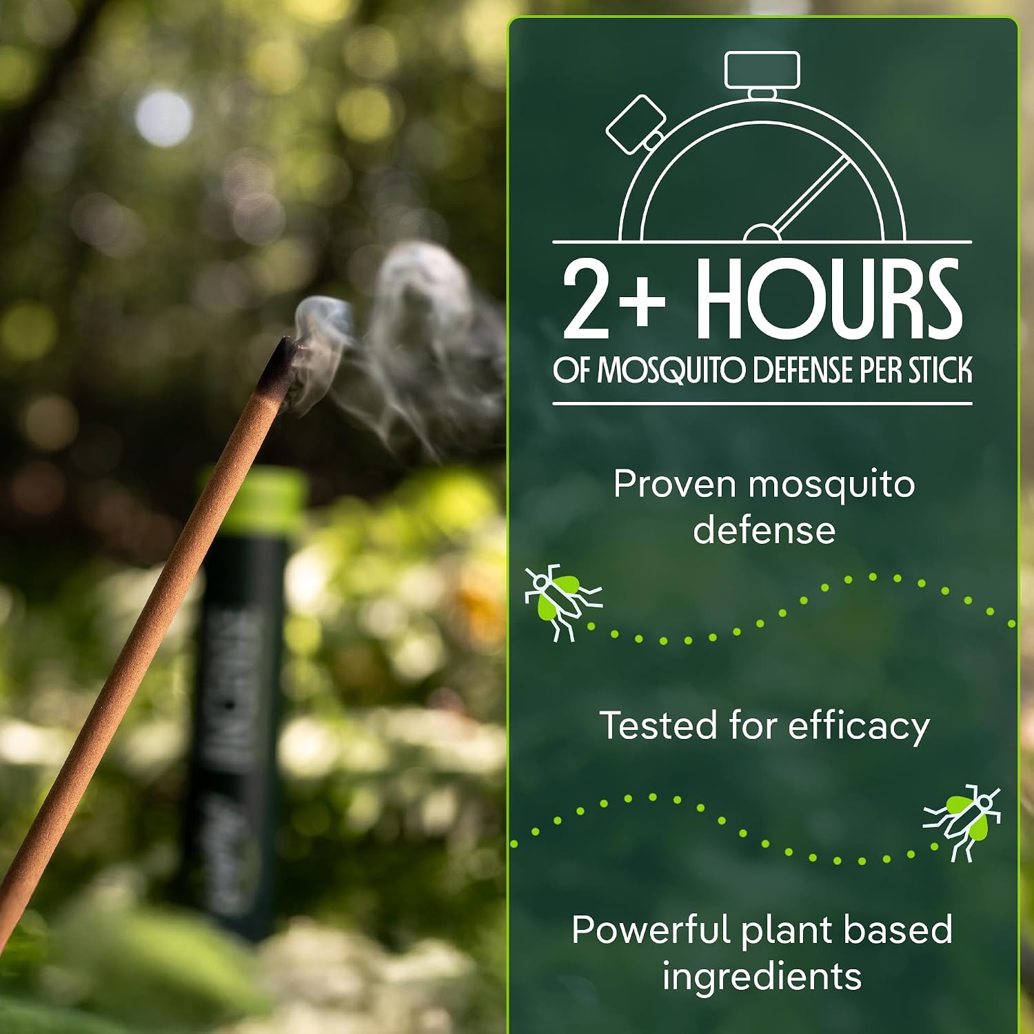 Murphy's Naturals Citronella Mosquito Repellent Incense Sticks, 24 Count
