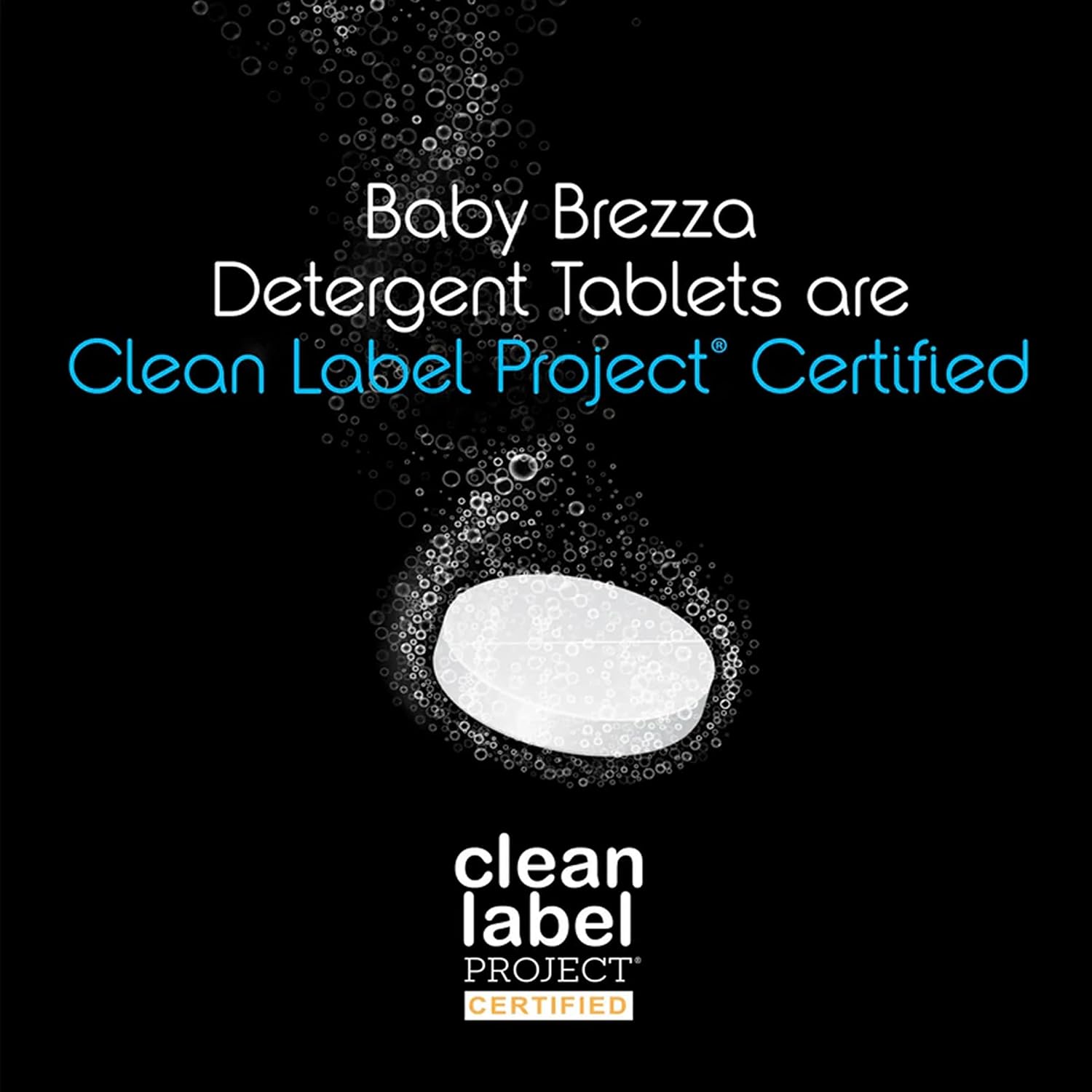 Baby Brezza Detergent Soap Tablets for Bottle Washers, 120 Tablets