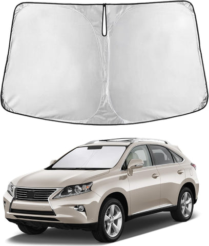 EcoNour Windshield Sunshade Compatible for Lexus RX 2010-2023 2024 2015