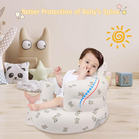 EKEPE Inflatable Baby Seat, Baby Chair for Infant Sitting Up, 3 Months & Up