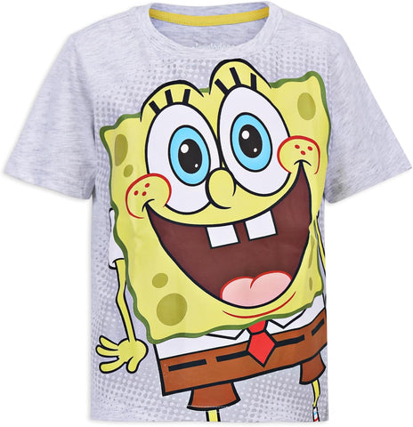 Nickelodeon Spongebob Squarepants Boys 4 Pack T-Shirt for Big Kids