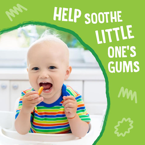 Earth's Best Organic Baby Food, Dissolvable Teething Snack for Babies 6 Months and Older, Garden Veggie Crunchy Sticks, .56 oz Pack (Pack of 5)