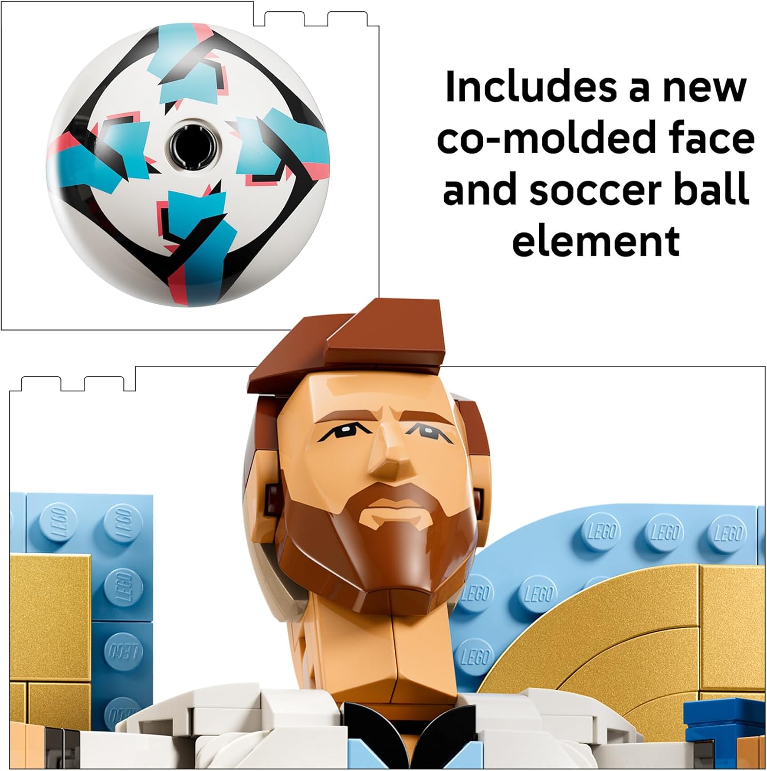 LEGO Editions Lionel Messi – Soccer Legend 43015