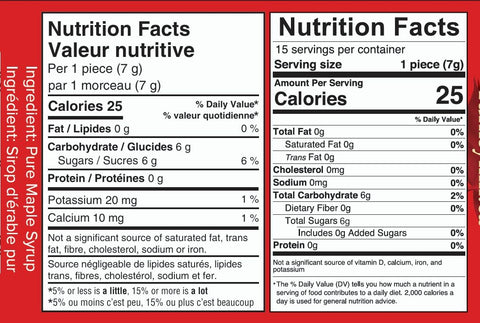 Turkey Hill Sugarbush Mouth Watering Maple Sugar Candy, 15 pieces