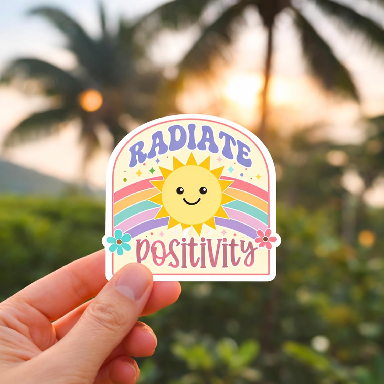 300PCS Affirmation Stickers by Puraesla - Holographic Motivational Sticker Pack, Positive Journal Encouraging Shiny Quotes for Kids, Teachers, Classroom, Waterproof Scrapbook Supplies