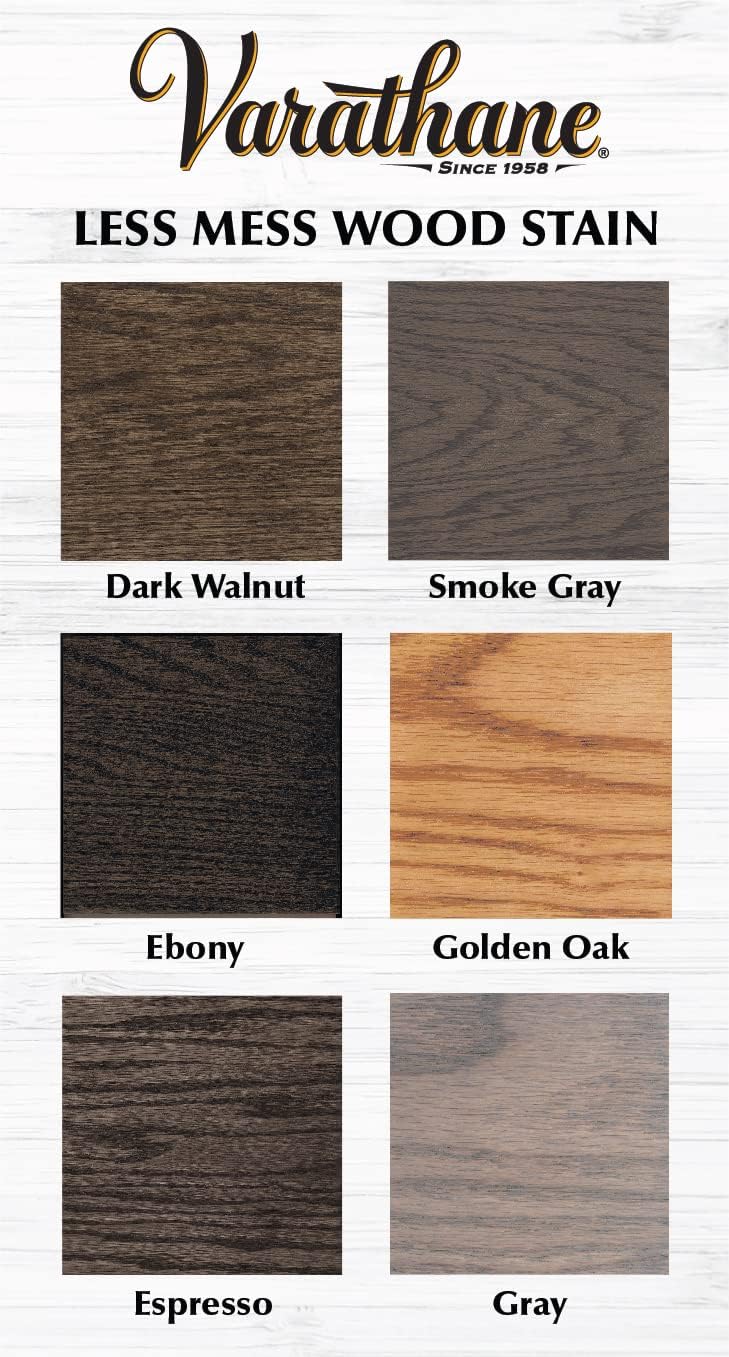Varathane Less Mess Golden Oak Wood Stain & Applicator