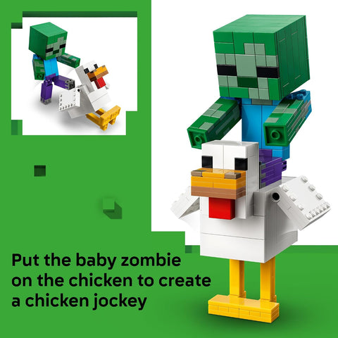 LEGO Minecraft Chicken Jockey 21582