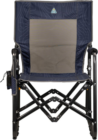 GCI Outdoor Stowaway Rocker - Navy Topo