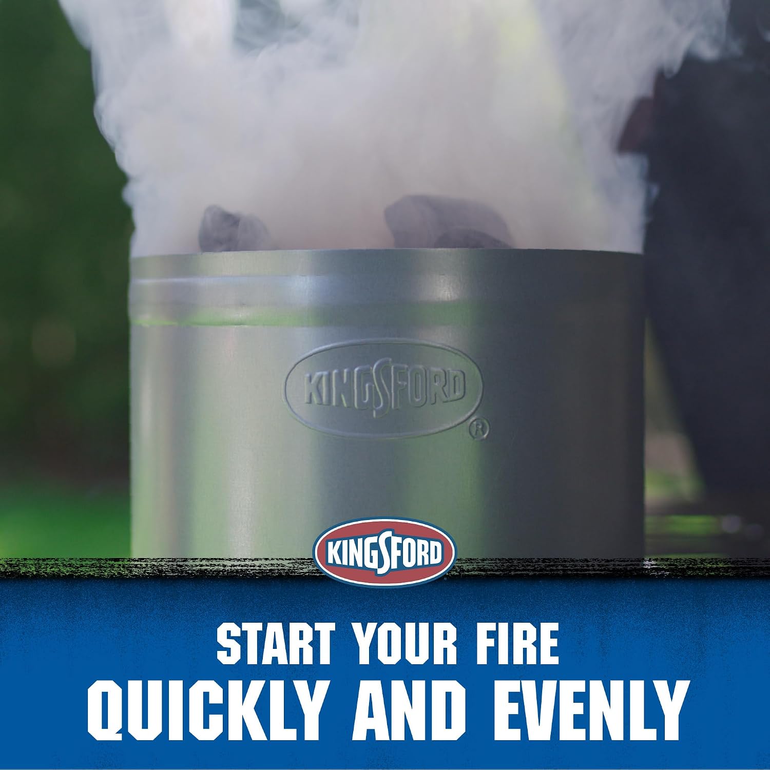 Kingsford Heavy Duty Charcoal Chimney Starter, Large Capacity
