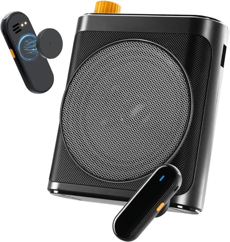 Tearstone Voice Amplifier for Teachers with Bluetooth, Dual Magnetic Mics