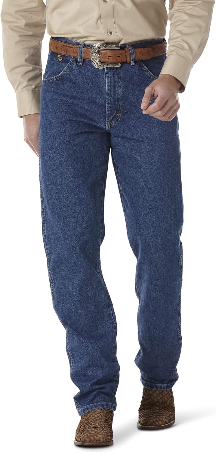 Wrangler Men's George Strait Cowboy Cut Relaxed Fit Jean