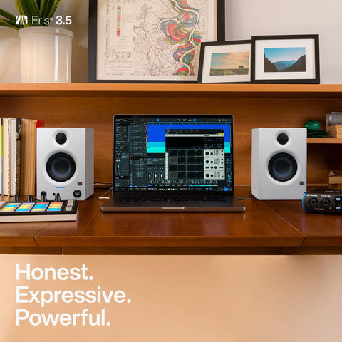 PreSonus Eris 3.5 Powered Studio Monitors, Pair