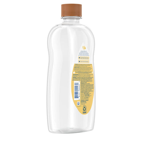 Johnson's Baby Oil with Shea & Cocoa Butter, 20 fl. oz, 6 Pack