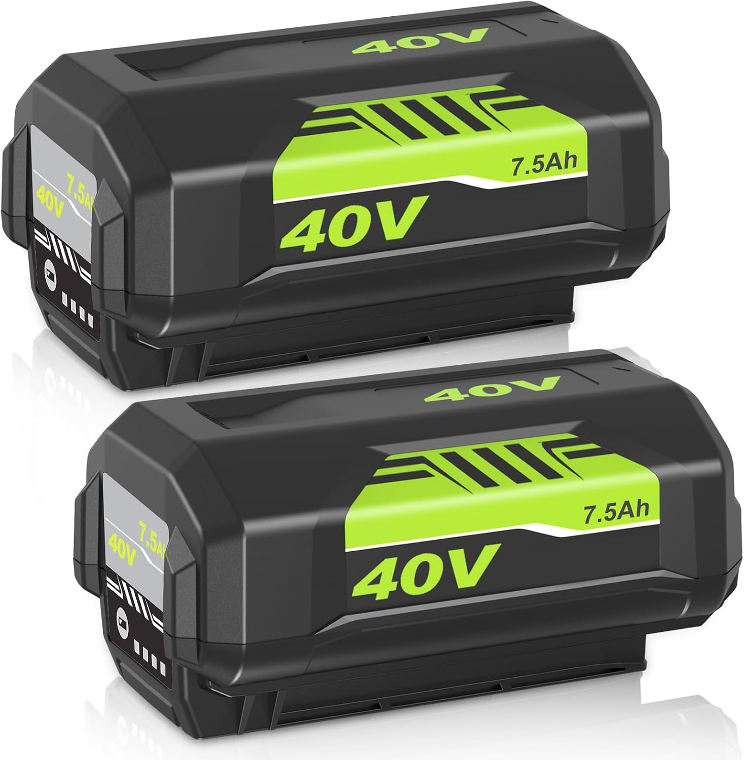 7500mAh OP4026 2 Pack Replacement Battery Compatible with Ryobi 40V Battery