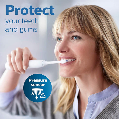 Philips Sonicare 5100 Rechargeable Electric Toothbrush, 1 Brush Head, White