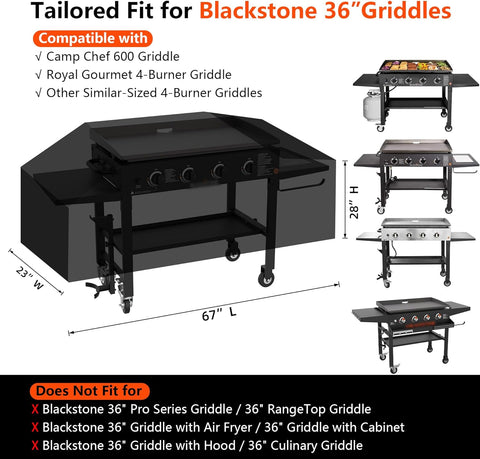 Griddle Cover for Blackstone 36" Griddle