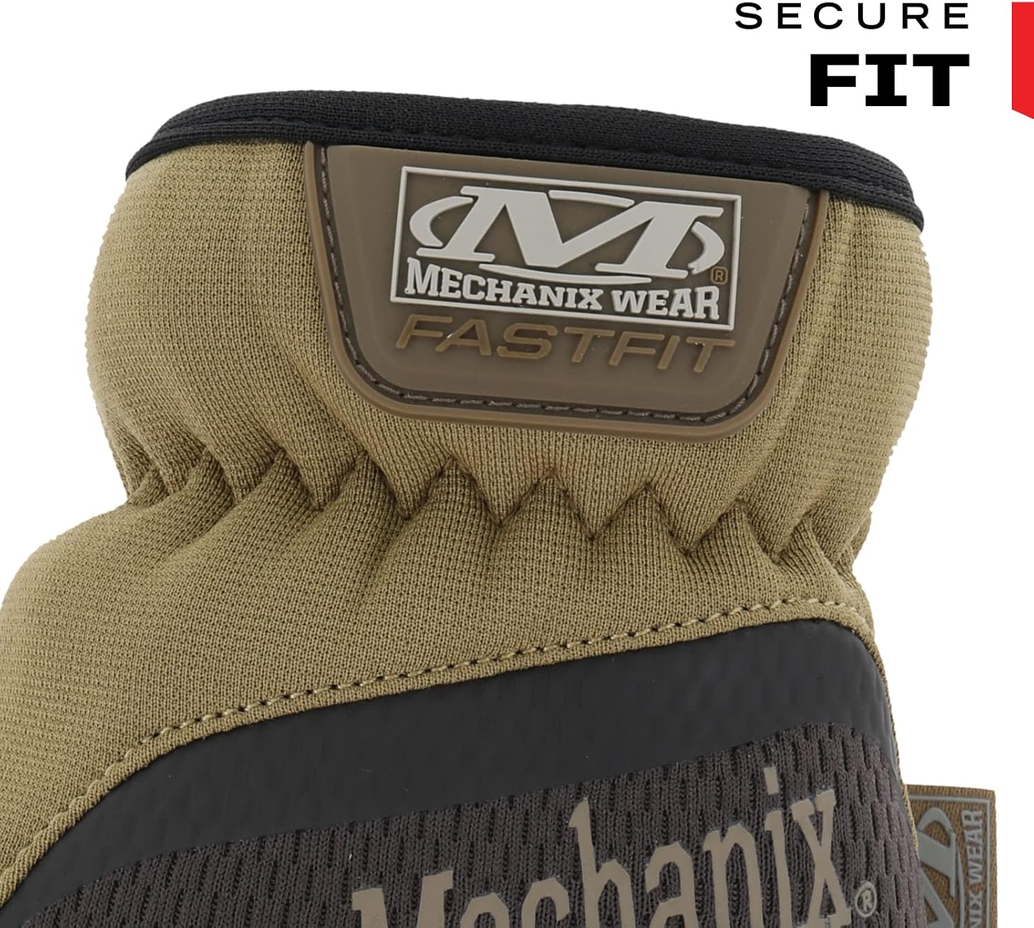 Mechanix Wear: FastFit Work Glove with Elastic Cuff for Secure Fit, Performance Gloves for Multi-purpose Use
