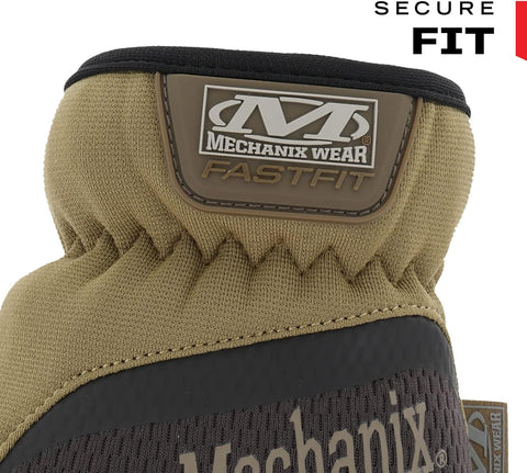 Mechanix Wear: FastFit Work Glove with Elastic Cuff for Secure Fit, Performance Gloves for Multi-purpose Use