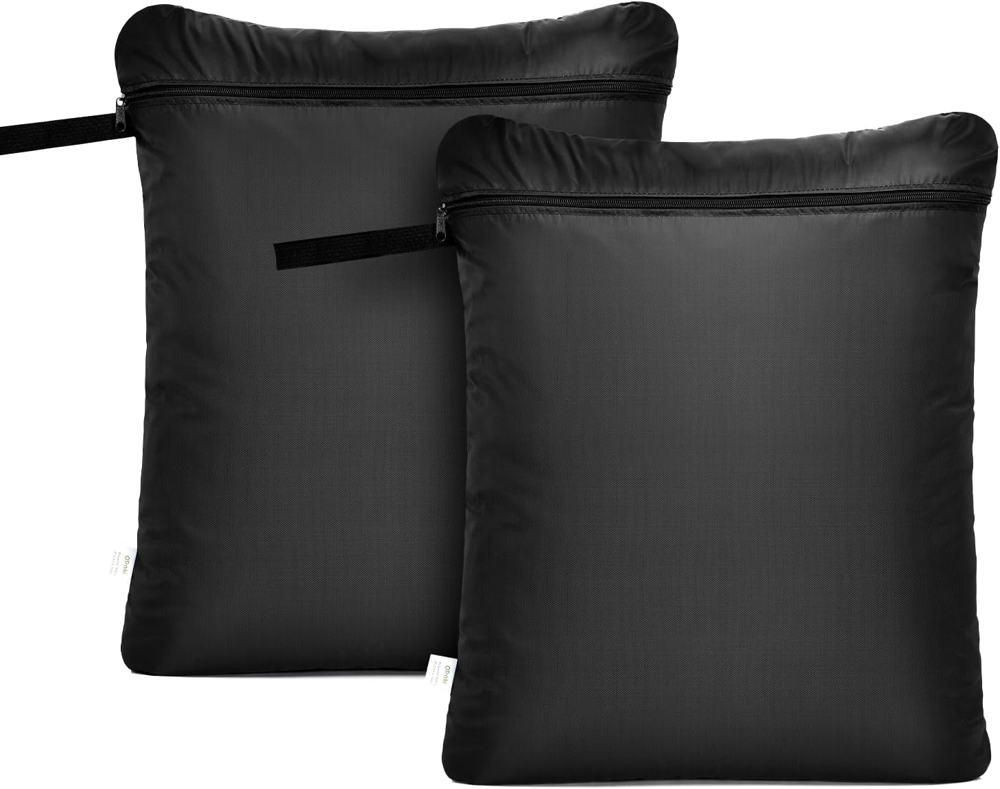 OTraki 20x24 inch Waterproof Wet Bag for Swimsuit 2 Pack, Black