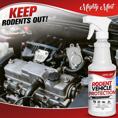 Mighty Mint Peppermint Oil Rodent Repellent Spray, 16 oz (Pack of 2)