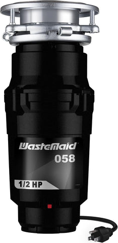 Waste Maid Garbage Disposal, Anti-Jam, Continuous Feed, 1/2 HP Economy