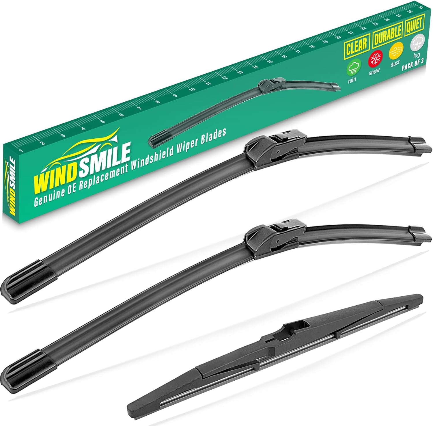 WINDSMILE Windshield Wiper Blades Replacement for Chevrolet Trax 2024-2026