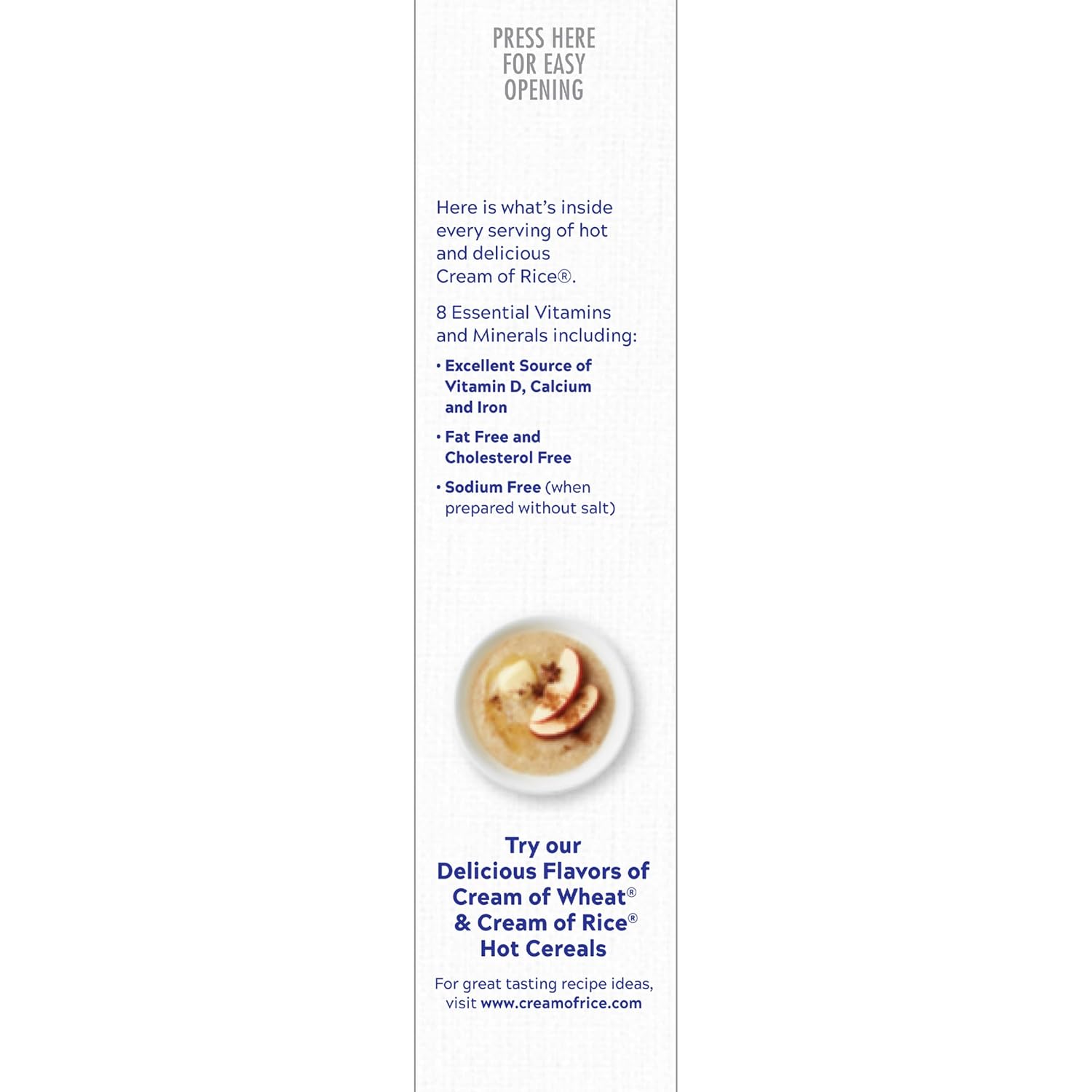 Cream of Rice Gluten Free Hot Cereal, 14 Ounce (Pack of 12)