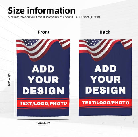 Custom Garden Flag Personalized Double Side Flags