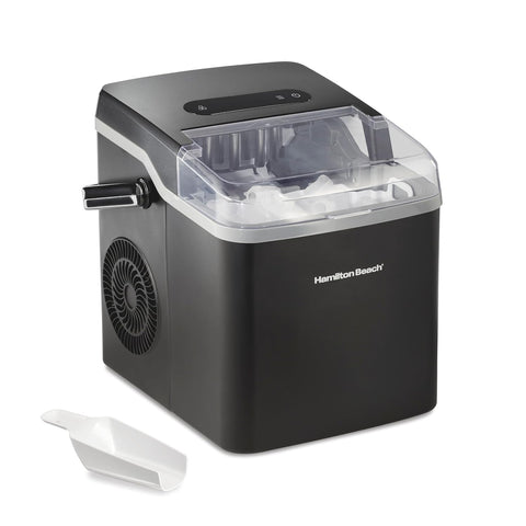 Hamilton Beach Bullet Countertop Ice Maker Machine, Makes 2 Sizes