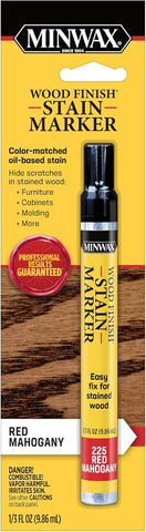Minwax Wood Finish Stain Marker, Red Mahogany, .33 oz