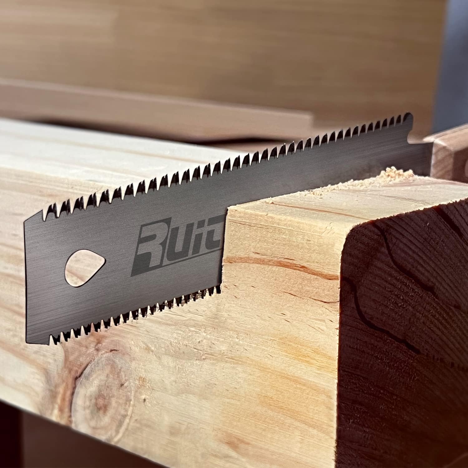 RUITOOL Japanese Hand Saw 6 Inch Double Edge Ryoba Pull Saw for Flush Cuts