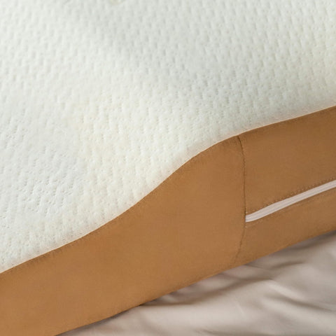 Avana Contoured Bed Wedge 24" Support Pillow with Gel-Infused Memory Foam and Cooling Tencel Cover
