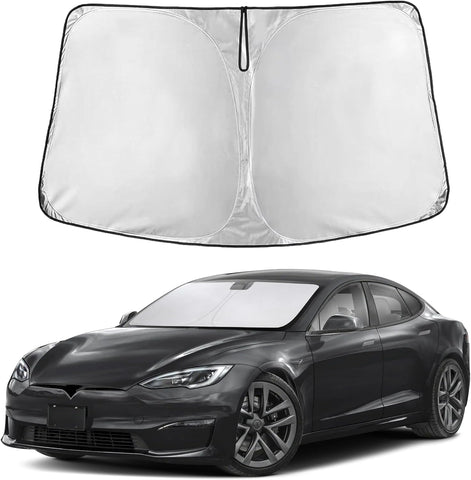 EcoNour Windshield Sunshade Compatible for Tesla Model S 2012-2025 2026
