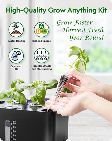 GARDENCUBE 52pcs Hydroponics Pods Kit Compatible with AeroGarden