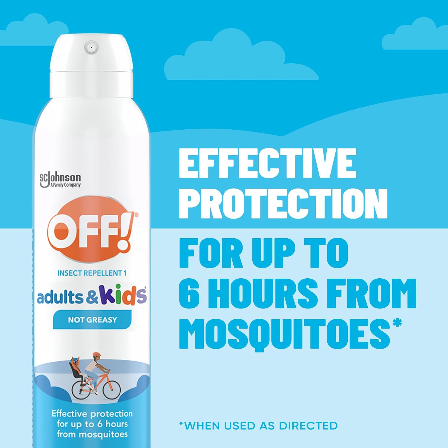 OFF! Adults & Kids Insect & Mosquito Repellent Bug Spray, 5 oz, (2-Pack)