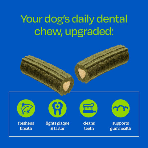 Ark Naturals Brushless Toothpaste Dog Dental Chews - Medium Breeds (18 ct)
