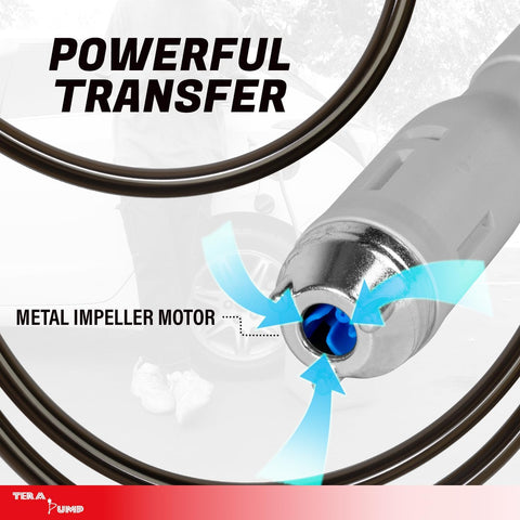 TERA PUMP 5th Gen TRFA01 Fuel Transfer Pump with Overfill Protection